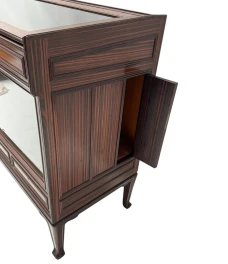 Art Deco Amsterdamse School Vitrine or display cabinet by Napoleon Le Grand